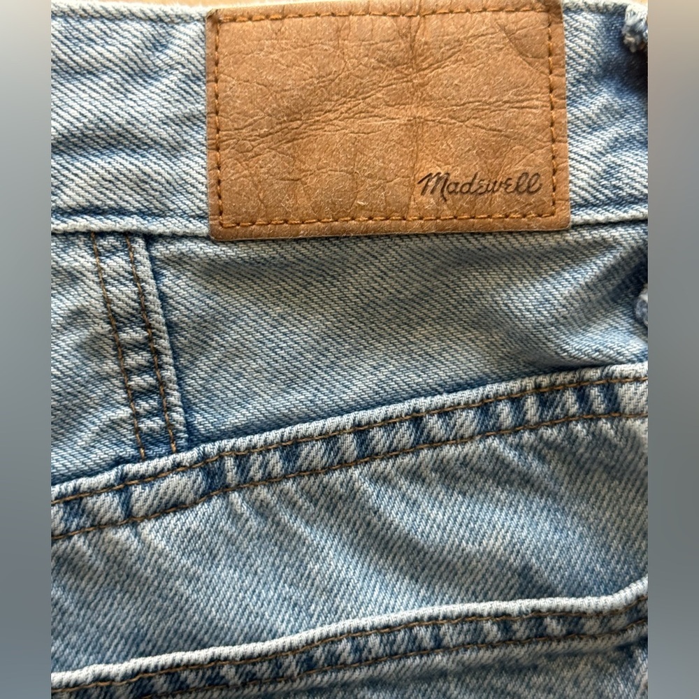 Madewell x Molly Dickson Cutout Baggy Straight Jeans sz 30 - Picture 5 of 11